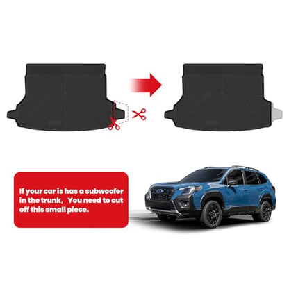 Cargo Tray Mat for Subaru Forester 2024 2023 2022 2021 2020 2019
