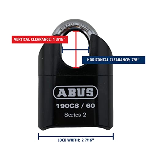 190CS 60 High Security Solid Steel Combination Padlock (Modern)