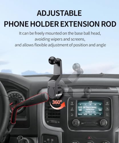 Car Phone Holder for Dodge Ram 1500 (for 2013-2018 Ram 1500 2500 3500)