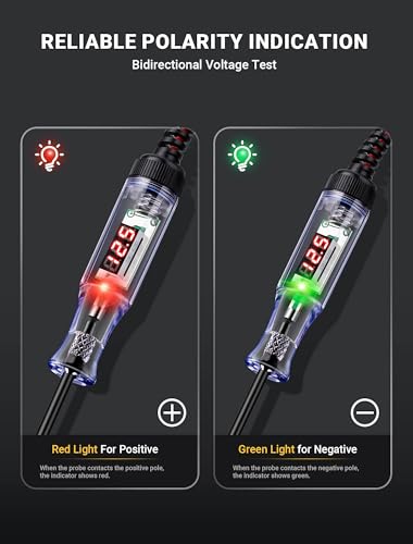 Automotive Test Light with 5 (3V-120V)