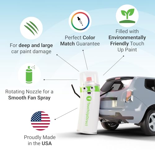 Car Paint Touch Up Spray Kit (Aerosol Spray - Platinum Kit / Hakone Green)