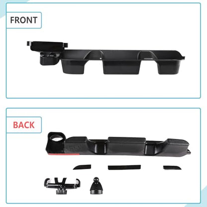 Co pilot Dashboard Organizer Tray Compatible with Land Rover Defender 90 (With Phone Holder-A)