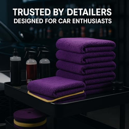 PAKS 3 Pack Reusable Microfiber Towels (16 x 24 Inch)
