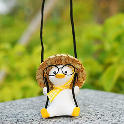 Swinging Duck Car Hanging Ornament (M)