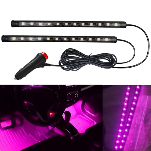 Car LED Strip Light (Pink Purple / Cigarette Lighter)