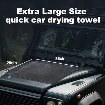 2 Pack Car Drying Towel (Pack of 2)