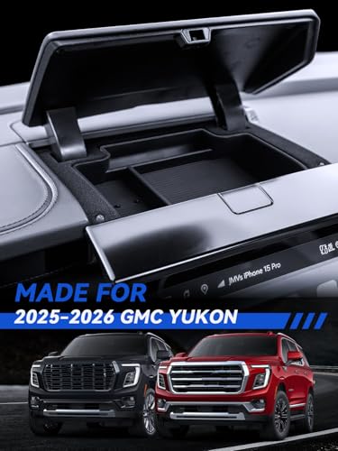 for Yukon Center Console Organizer 2025 (for 2025-2026 GMC Yukon)