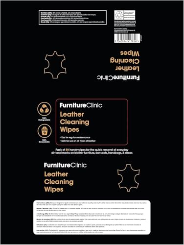 Leather Cleaning Wipes