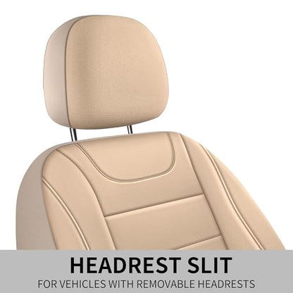 Front Car Seat Cover (N4 Beige / Front Seat)