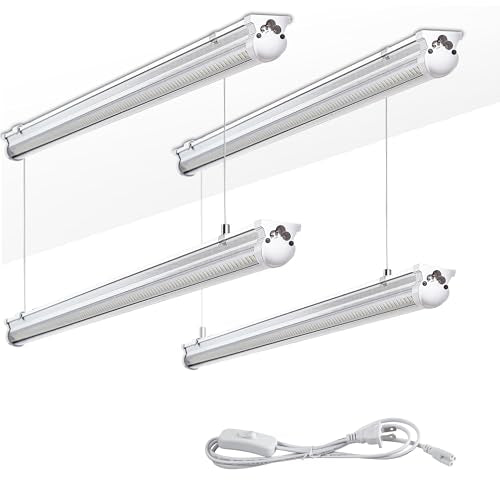 4Pack 4FT LED Shop Light Garage Lights (4FT-4Pack-6000K)