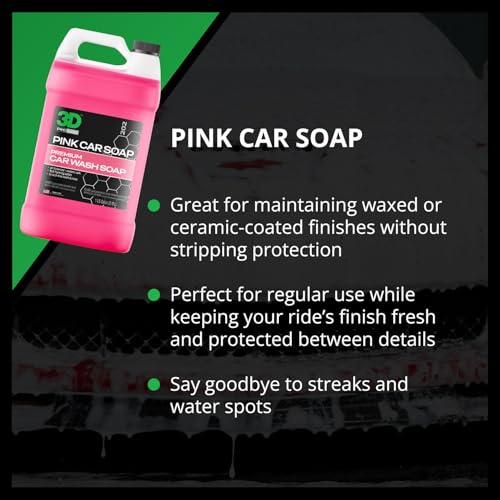 Pink Car Wash Soap (128 Fl Oz (Pack of 1))
