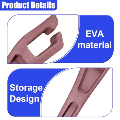 2PCS Car Seat Gap Filler Organizer (Red)