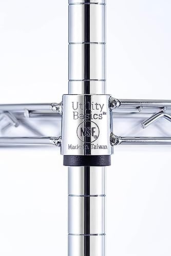 60"x24"x72" Chrome 5 (60"x24"x72" 5-Tier / Chrome)