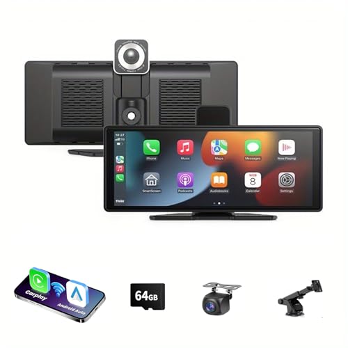 10.26 Inch Portable CarPlay Screen Stereo for Car