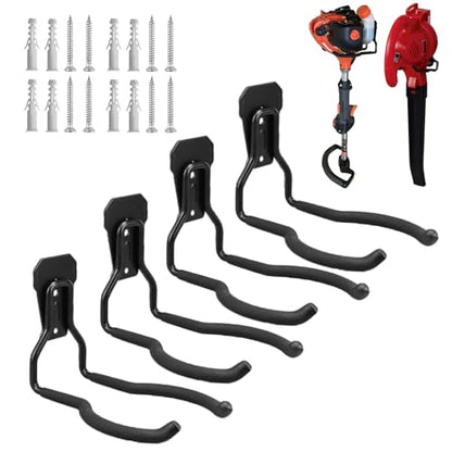 Garden Power Tool Hanger (Black-4 P)