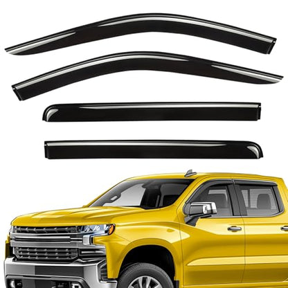 Extra Durable Window Deflectors Tape (For Chevy Silverado 19-26 1500/2500/3500)