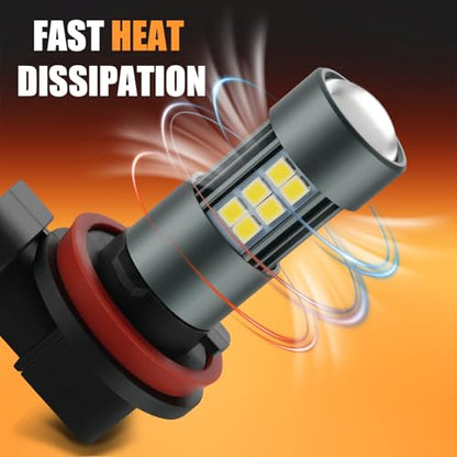H11 LED Fog Light Bulbs (H11/H8/H16)