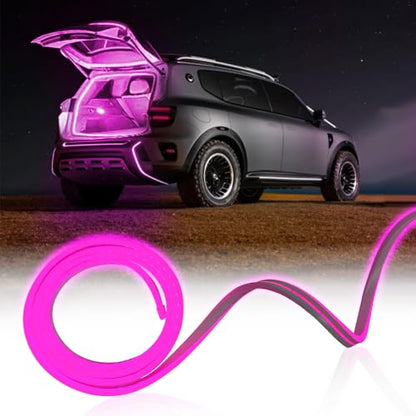 Car LED Strip Light For Trunk (Pink / Standard-79 In.)