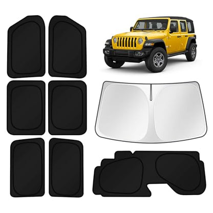 Car Window Shades for 2018 (FOR | Wrangler 2018-2026)