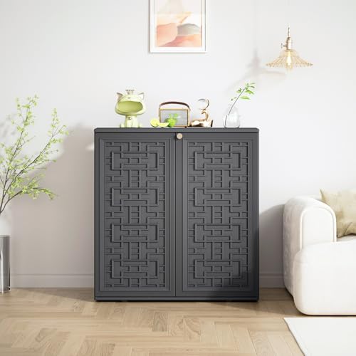 Storage Box Outdoor Caninet (Gray)
