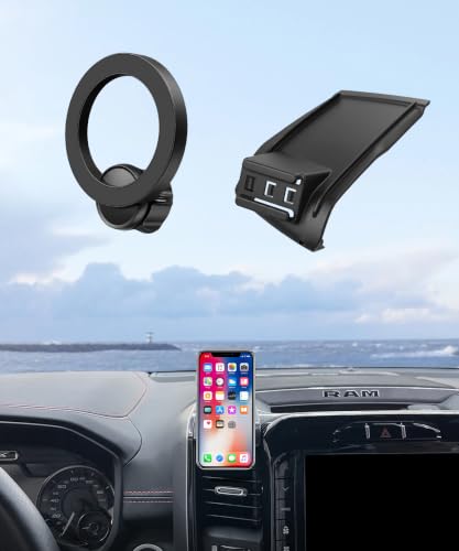 Car Phone Holder for Dodge Ram 1500 (for 2019-2026 RAM 1500 2500 3500 (12/14.4-inch))