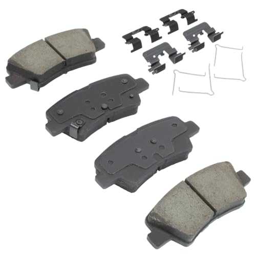 Premium Ceramic Rear Brake Pads w