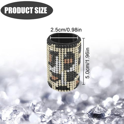Upright Car Chapstick Holder (Leopard print)