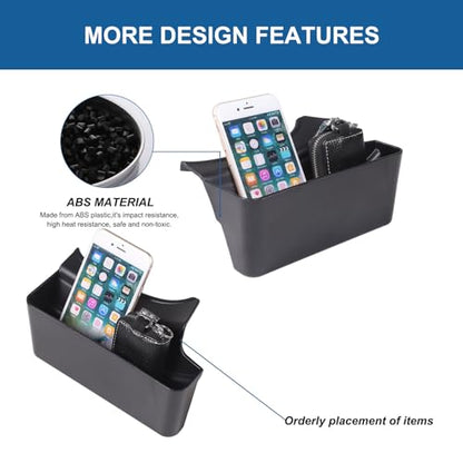 Car Center Console Side Hanging Storage Box Compatible with Chevy Corvette C6 2008