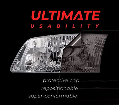 Ultimate Headlight Taillight Tint Vinyl Wrap (12" x 7ft / Light Smoke)