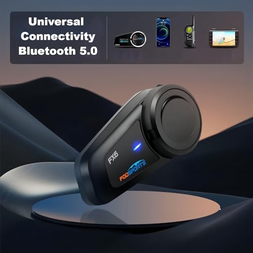 FX6 Motorcycle Bluetooth Headset (FX6 1PC)