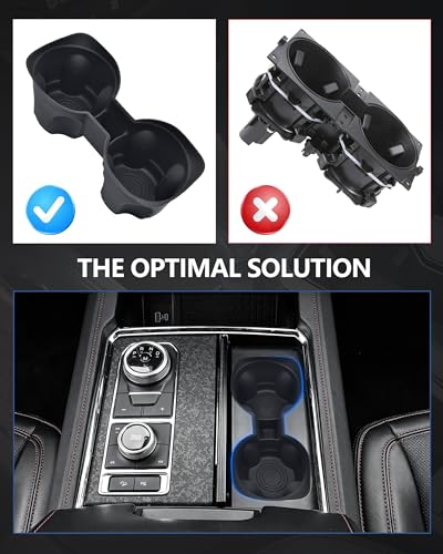 Cup Holder Inserts for Ford Expedition 2018 (For Expedition 20218-2024)