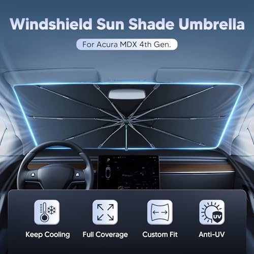 Windshield Sun Shade Umbrella for 2021 (Acura MDX 2021-Present)