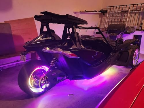 3PCS 4FT Quad Row Chasing Strips for Making Slingshot Wheel Lights