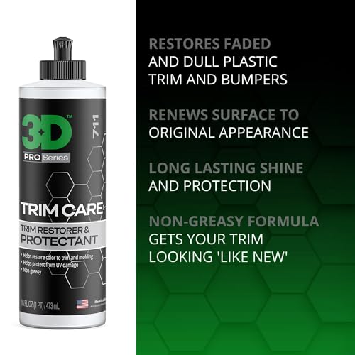 Trim Care Restorer of Faded & Dull Plastic
