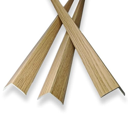 6 Pcs 49" Wall Corner Protector Trim (6pcs * Oak)
