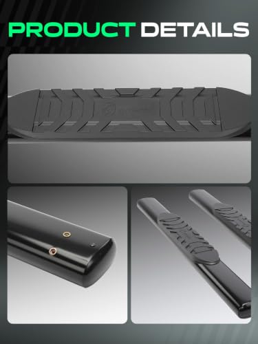 5 Inch Running Boards for Chevy & GMC (Regular Cab / 5" Oval Straight)