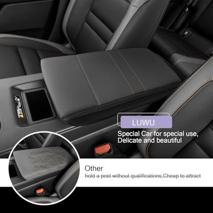 2024 2025 Prologue Center Console Cover Compatible with 2024 2025 Honda Prologue Accessories 2025 Prologue EX (2024 2025 Prologue Thick Black)
