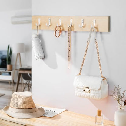 10Pcs Wall Hooks (White / 10 Pack)