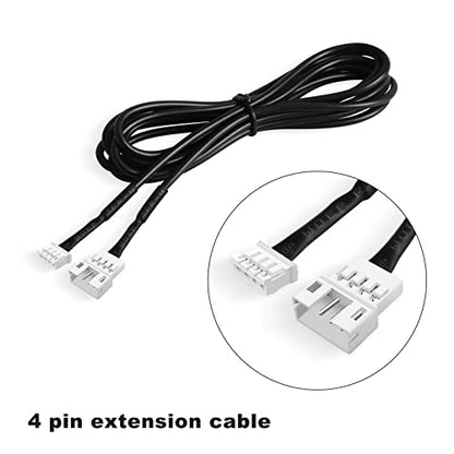 Acrylic Interior Car LED Strip Light Extension Wire 78.7inch (Dreamcolor & RGB Extension Cord - 78.7 inch)