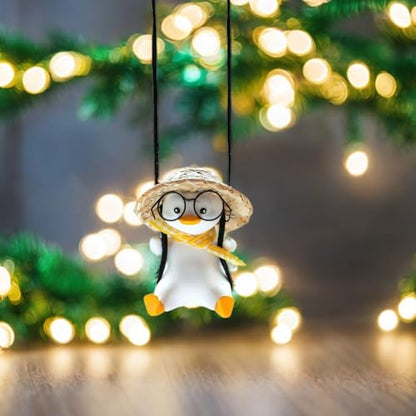 Swinging Duck Car Hanging Ornament (M)