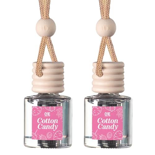 CANDECraftCo 2 Pack Hanging Car Air Freshener Diffuser for Essential Oils