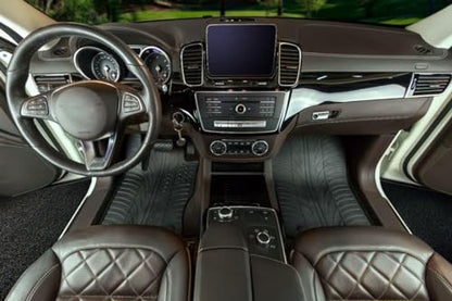 Rubber Floor Mats for Mercedes Benz S (Floor Mat / S-Class (SWB) - 2000-2006)