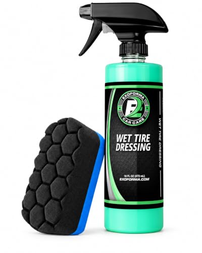 Wet Tire Dressing Spray (16 Fl Oz (Pack of 1))