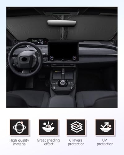 Windshield Sun Shade Windshield Sunshade for 2026 C (2026 CHR / bZ Woodland / Solterra)
