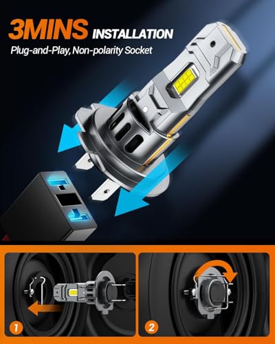 S2S H7 Light Bulbs Combo (H7)