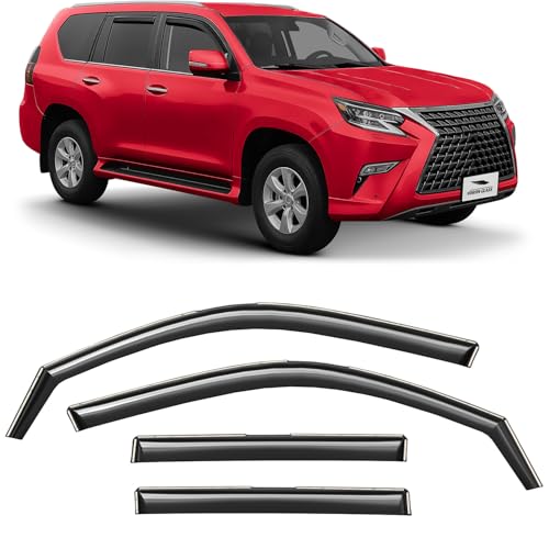 in Channel Extra Durable Rain Guards for Lexus GX 2010 (For GX 10-23)