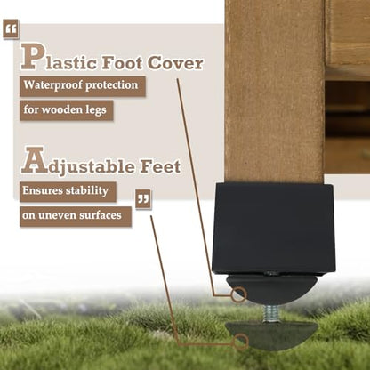 Small Outdoor Storage Cabinet for Patio (Black / 32"L x 13.4"W x 39"H)