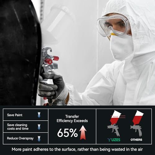 HVLP Spray Gun Kit (Red)