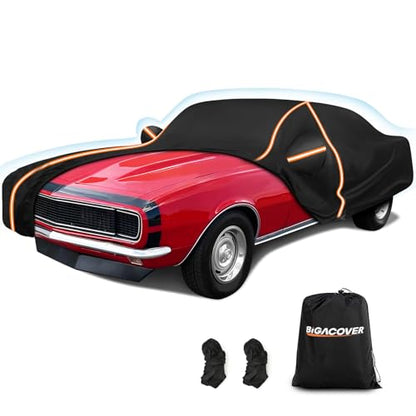 Car Cover for Chevy Camaro 1967 (Black / for Chevy Camaro 1967-1981)