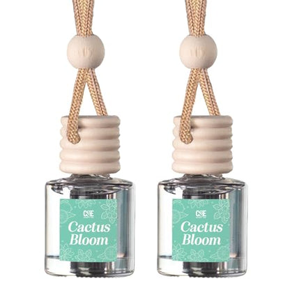 CANDECraftCo 2 Pack Hanging Car Air Freshener Diffuser for Essential Oils